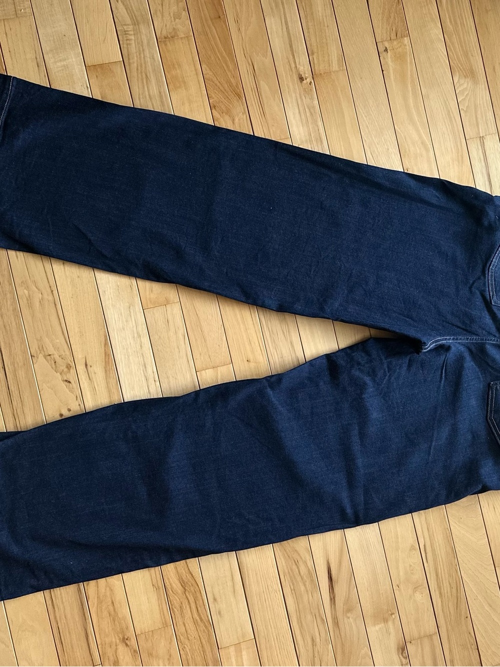 Chicos wide leg denim trousers